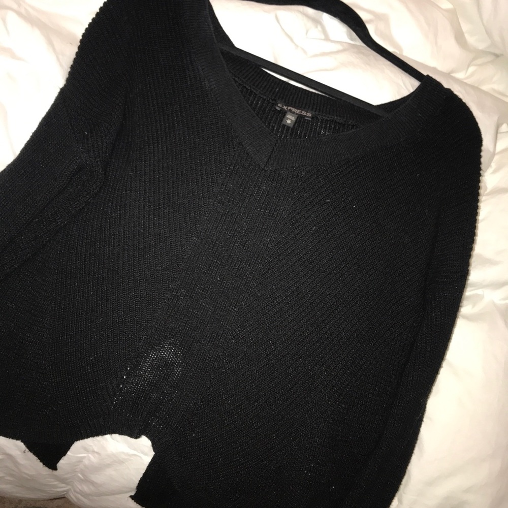 Black Express Sweater